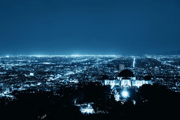 Los Ángeles por la noche — Foto de Stock