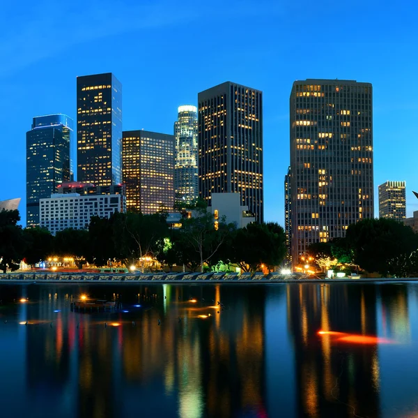 Los Ángeles por la noche — Foto de Stock