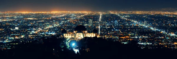 Los Angeles at night — Stock Photo, Image