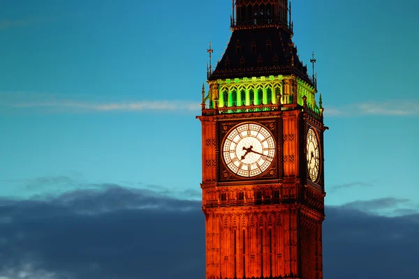 Big ben närbild — Stockfoto