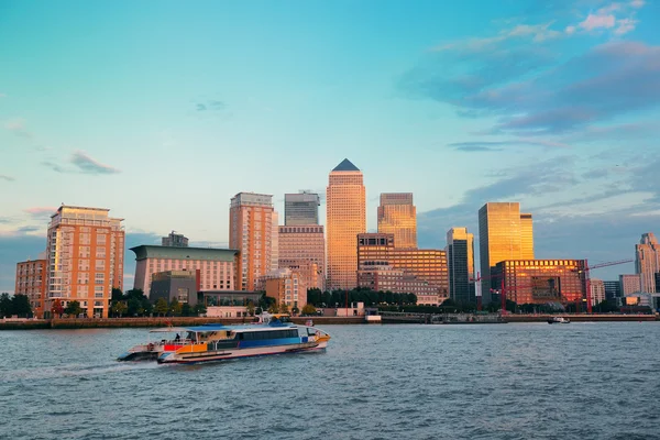 Londra Canary Wharf — Foto Stock