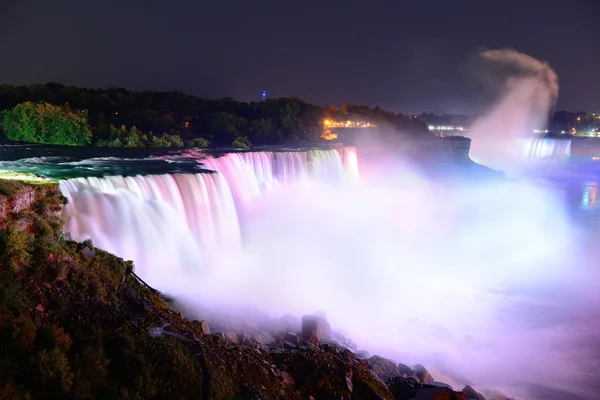 Cascate del Niagara a colori — Foto Stock