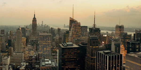 New York város felhőkarcolói — Stock Fotó