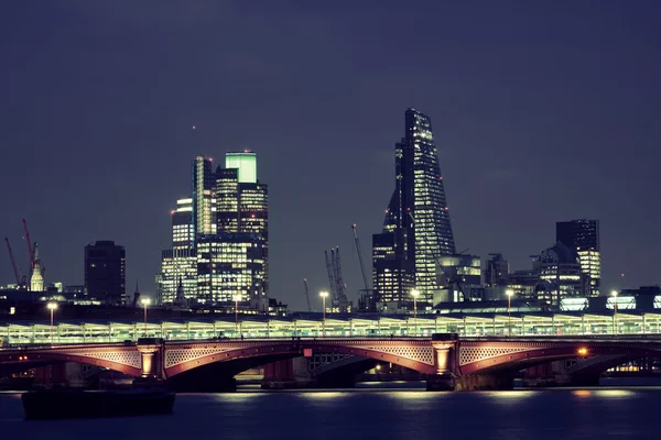 Londra sul fiume — Foto Stock