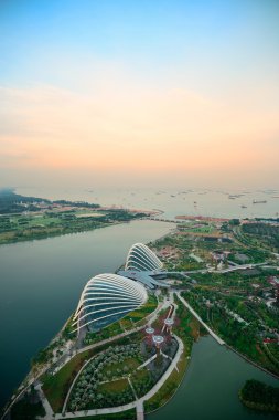 Singapur günbatımı