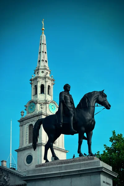 Plac Trafalgar square — Zdjęcie stockowe