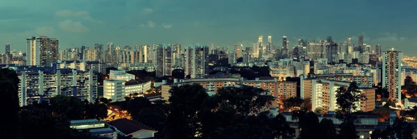 Panoramę Singapuru — Zdjęcie stockowe