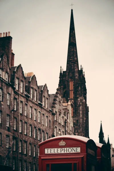 Edinburgh City Street — Stockfoto