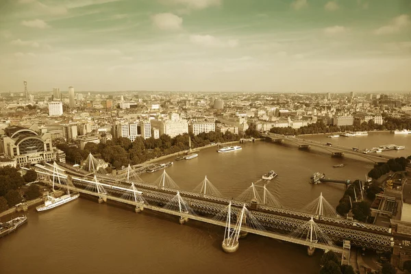 Visão aérea de Londres — Fotografia de Stock