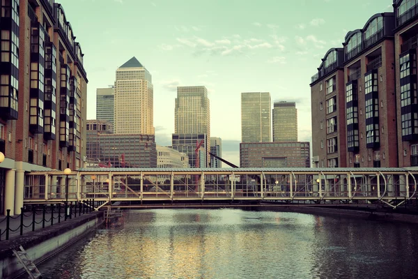 London Canary Wharf — Stock fotografie