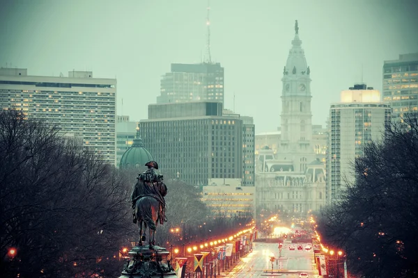 Philadelphia straat — Stockfoto