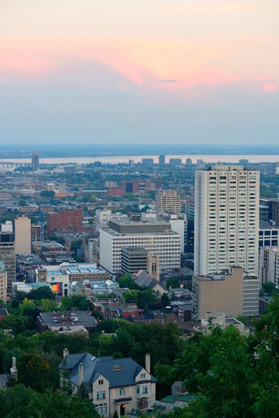 Montreal stadshorisont — Stockfoto