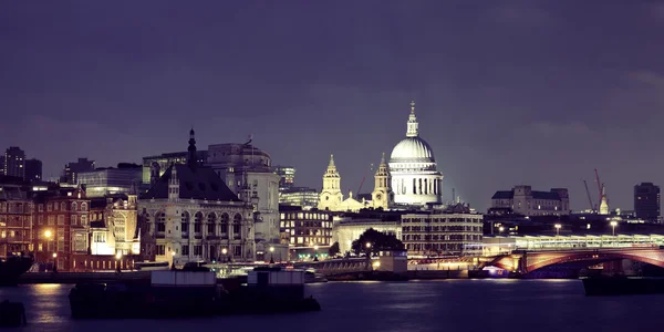 Nuit à Londres — Photo