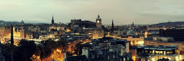 Edinburgh nacht — Stockfoto