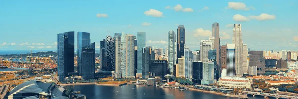 Singaporen horisontti — kuvapankkivalokuva