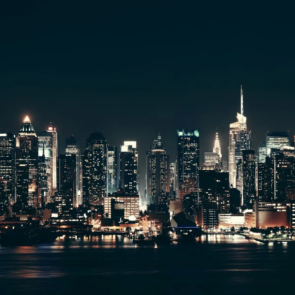 Midtown Manhattan skyline — Fotografia de Stock