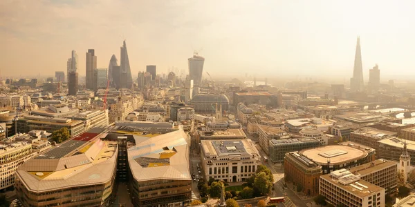 Londýnské střeše zobrazit panorama — Stock fotografie