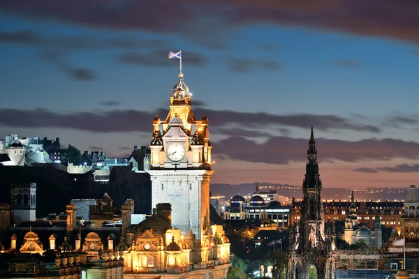 Edinburgh-Nacht — Stockfoto