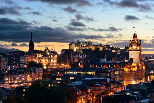Notte di Edimburgo — Foto Stock