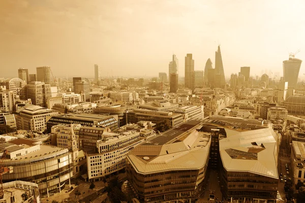 Londýnské střeše zobrazit panorama — Stock fotografie