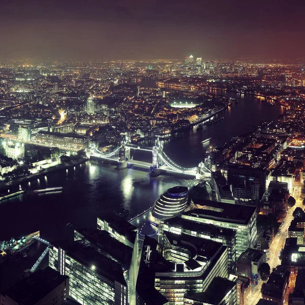 Londons Nacht — Stockfoto