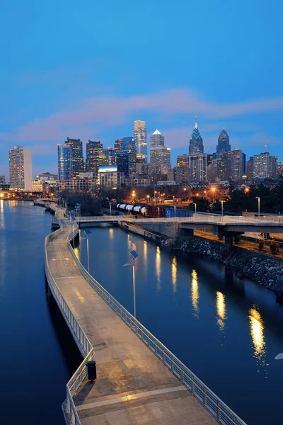 Skyline von Philadelphia — Stockfoto