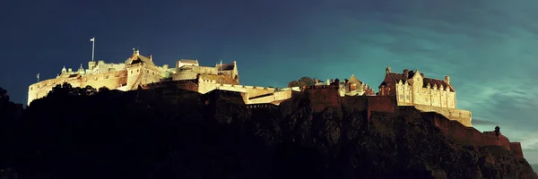 Panorama castello di Edimburgo — Foto Stock