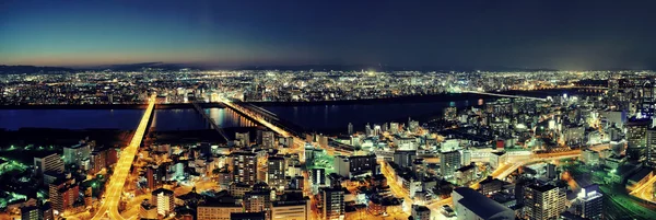 Osaka urbana staden — Stockfoto