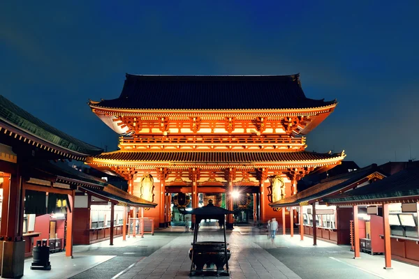 Tokyo Tempel Ansicht — Stockfoto