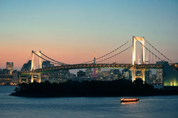 Blick auf die Bucht von Tokio — Stockfoto