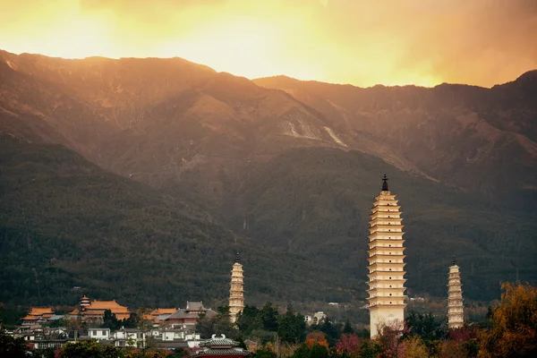 Gammel pagode i Dali – stockfoto
