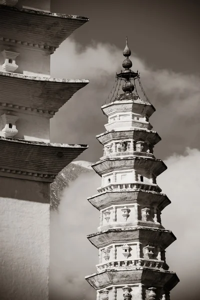 Ancient pagoda closeup — Stock Photo, Image