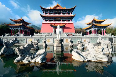 Chongsheng Manastırı görünümü
