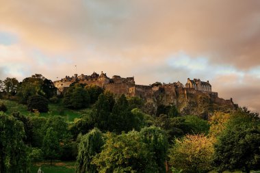 Edinburgh Castle görünümü