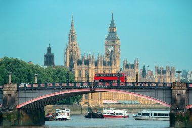 Londra cityscape görünümü