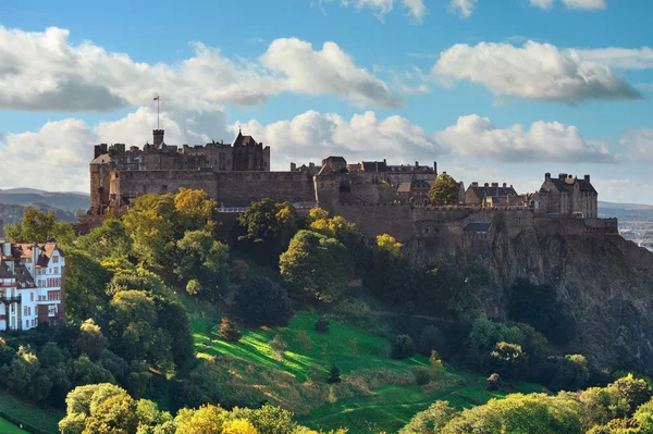 Edinburgh Castle Blick — Stockfoto