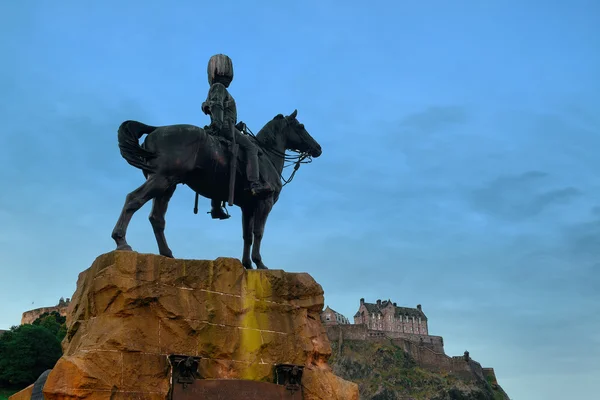 皇家苏格兰灰人纪念碑 — 图库照片