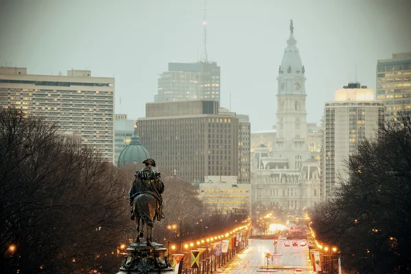 Philadelphia street view — Stockfoto