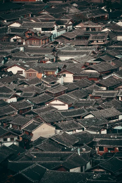 Lijiang eski binalar — Stok fotoğraf