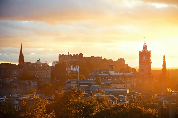 Horizonte da cidade de Edimburgo — Fotografia de Stock