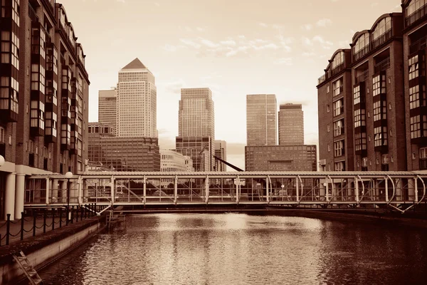 London Canary Wharf — Stock Photo, Image