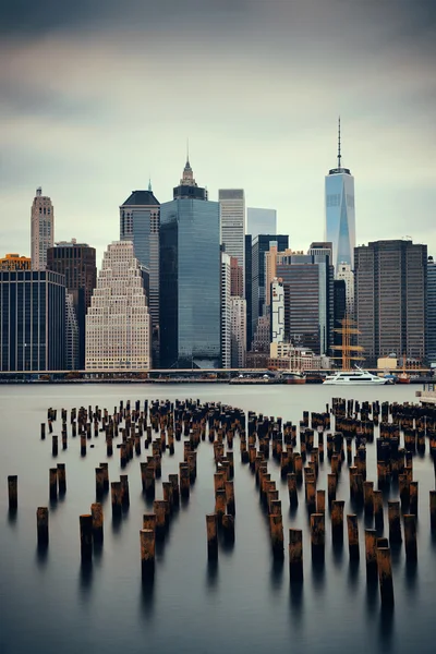 맨하탄 금융이 — 스톡 사진