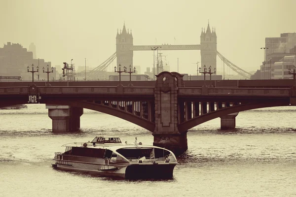Vista de silueta de Londres — Foto de Stock