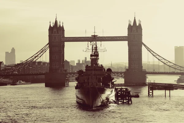 Thames floden london — Stockfoto