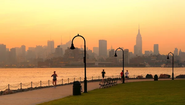 New York şehir silueti — Stok fotoğraf