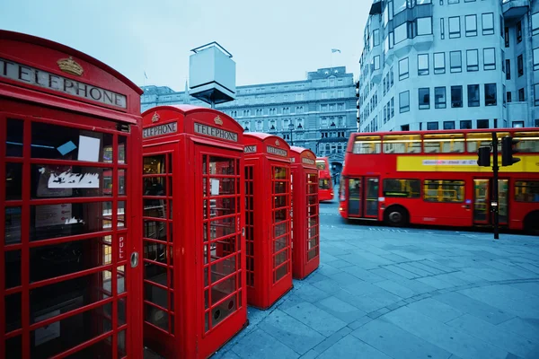 London Telephone boxes — Stock Photo, Image