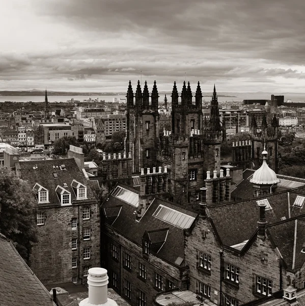 Edinburgh şehir manzarası — Stok fotoğraf