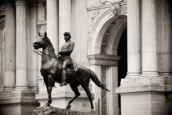 Mening van de straat van Philadelphia — Stockfoto