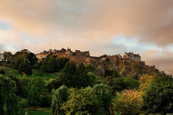 Edinburgh Castle view — Stockfoto