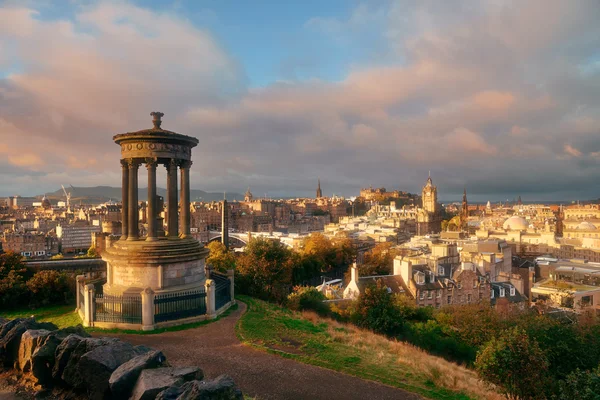 Horizonte da cidade de Edimburgo — Fotografia de Stock